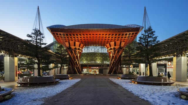 石川県金沢市の鼓門