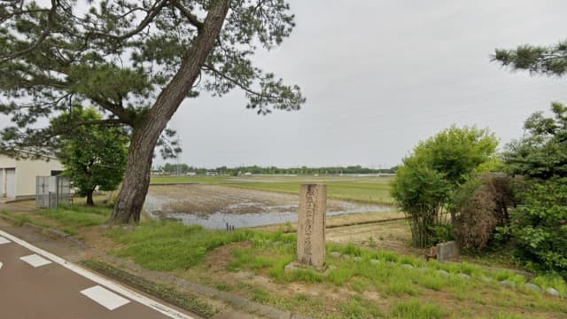 石川県金沢市の松並木の旧金沢下口往還