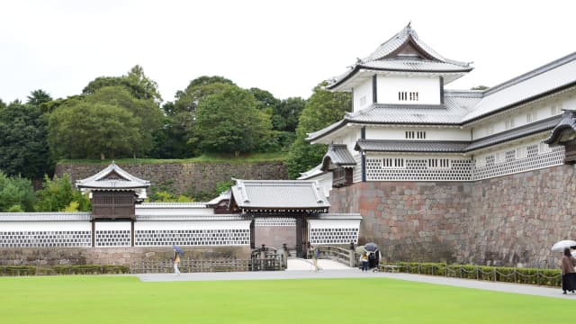 石川県金沢市の金沢城跡