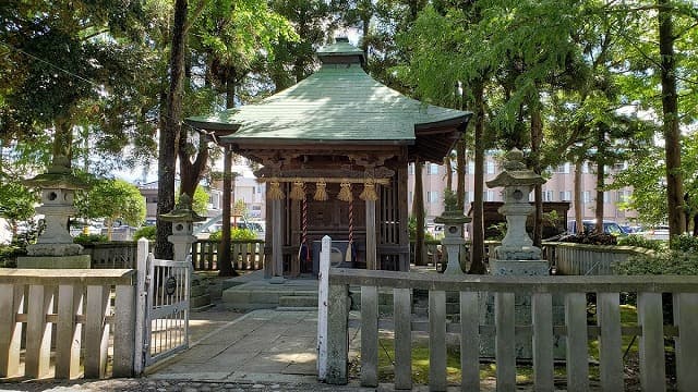 福井県福井市の燈明寺畷新田義貞戦歿伝説地
