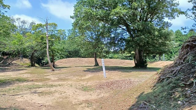 福井県敦賀市の玄藩尾城（内中尾山城）跡