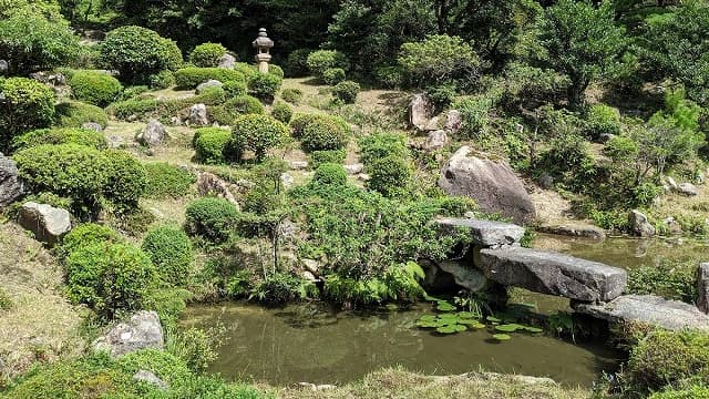 福井県敦賀市の西福寺書院庭園