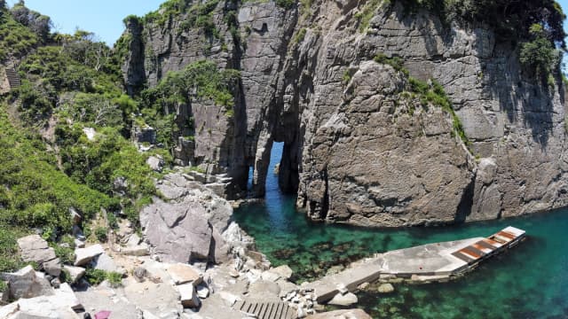 福井県小浜市の若狭蘇洞門