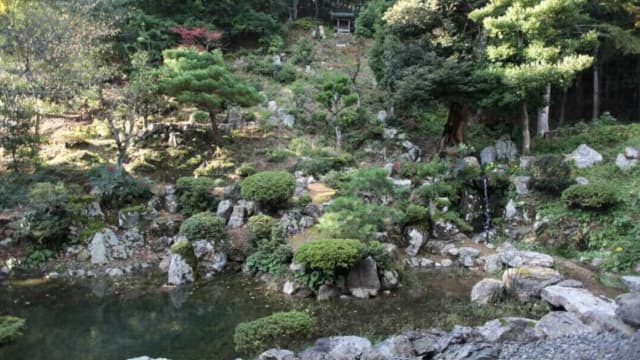 福井県小浜市の龍泉寺庭園　本堂西庭・庫裡北庭