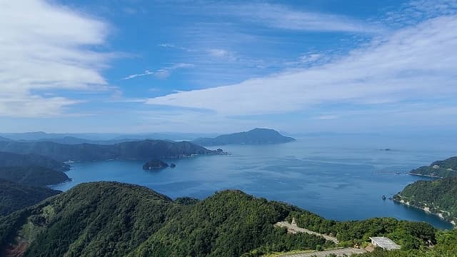 福井県三方郡の五湖テラス