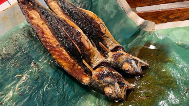丸焼き鯖