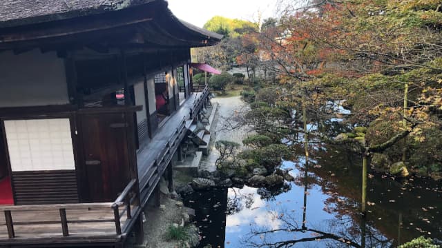 滋賀県大津市の円満院庭園