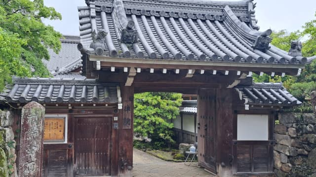 滋賀県大津市の延暦寺坂本里坊庭園（律院庭園）