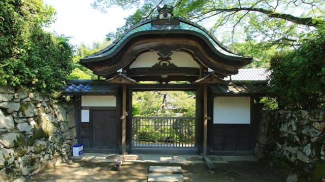 滋賀県大津市の延暦寺坂本里坊庭園（寿量院庭園）