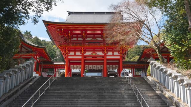 滋賀県大津市の近江神宮