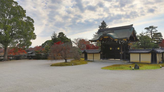 京都府京都市の大覚寺御所跡