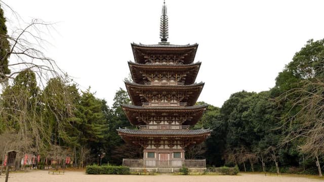 京都府京都市の醍醐寺境内