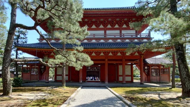 京都府京都市の大徳寺境内