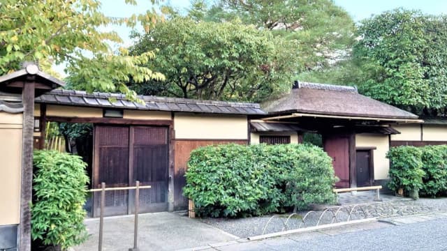 京都府京都市の今日庵（裏千家）庭園