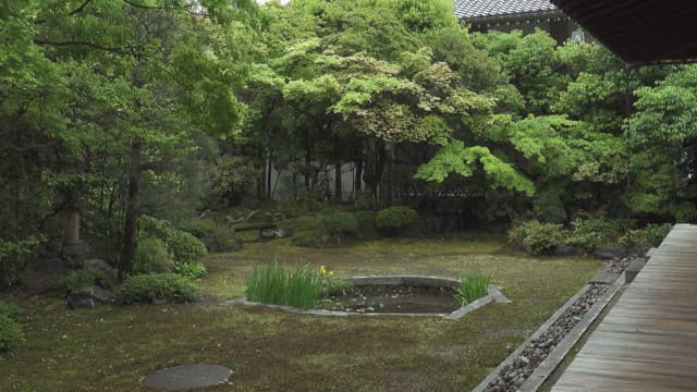 京都府京都市の本法寺庭園