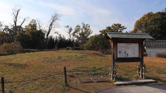 京都府京都市の方広寺大仏殿跡及び石塁・石塔