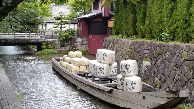 京都府京都市の高瀬川一之船入