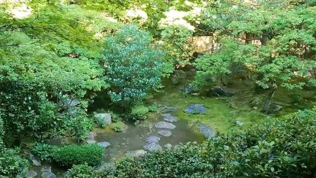 京都府京都市の桂春院庭園