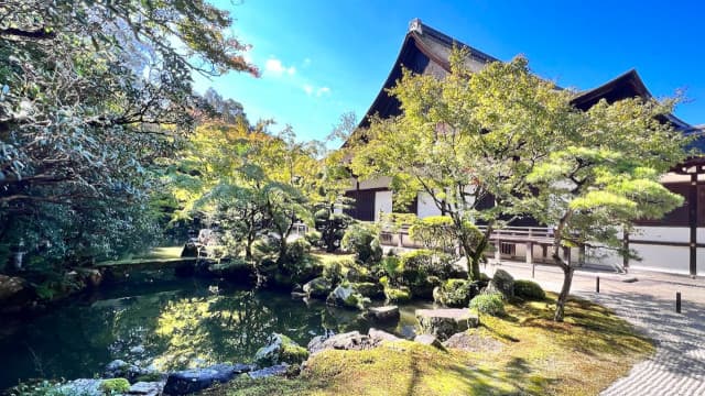 京都府京都市の知恩院方丈庭園