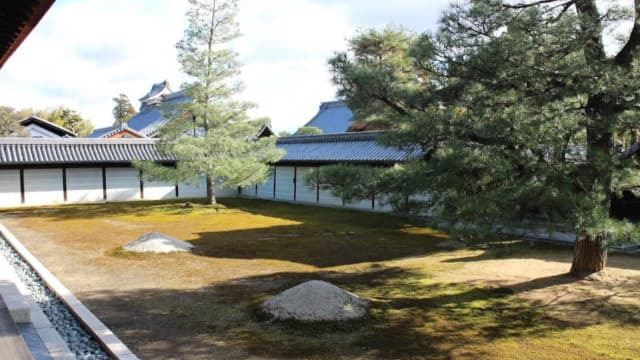 京都府京都市の妙心寺庭園