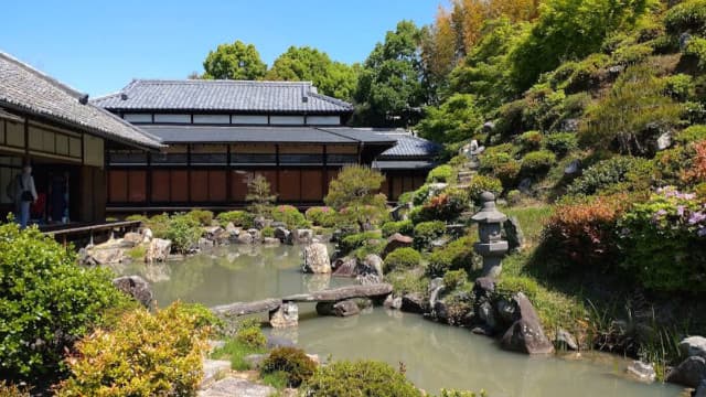 京都府京都市の智積院庭園