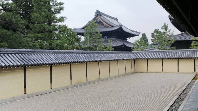 京都府京都市の東海庵書院庭園