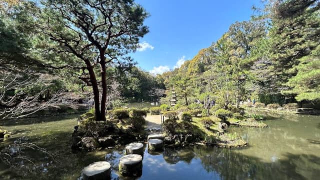 京都府京都市の平安神宮神苑