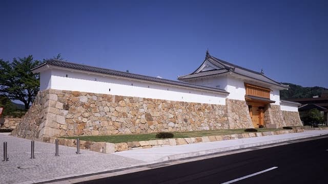 京都府舞鶴市の田辺城跡