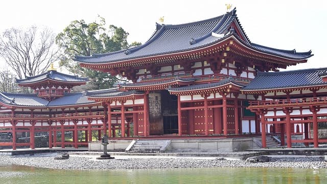 京都府宇治市の平等院庭園