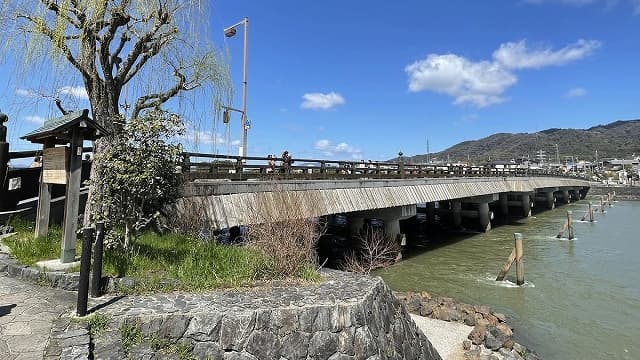京都府宇治市の宇治橋