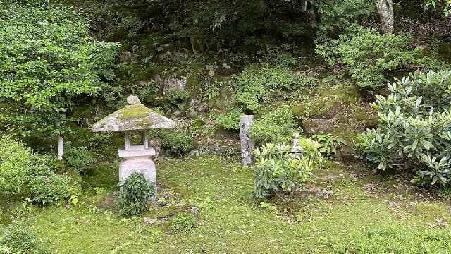 京都府宮津市の江西寺庭園