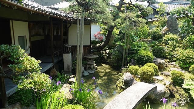京都府宮津市の三上家庭園