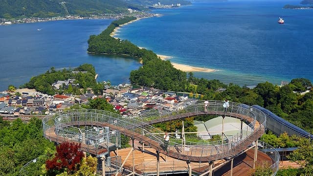 京都府宮津市の天橋立ビューランド