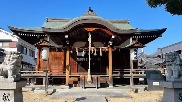 大阪府大阪市の摂津笠縫邑跡