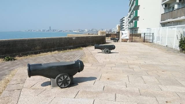 兵庫県神戸市の明石藩舞子台場跡