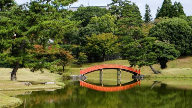 奈良県奈良市の旧大乗院庭園