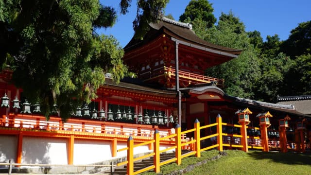 奈良県奈良市の春日大社境内