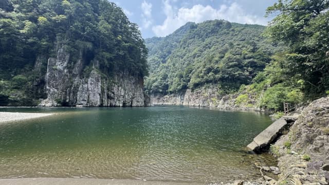 奈良県吉野郡の瀞八丁