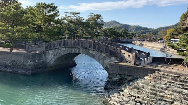 和歌山県和歌山市の和歌の浦（不老橋）
