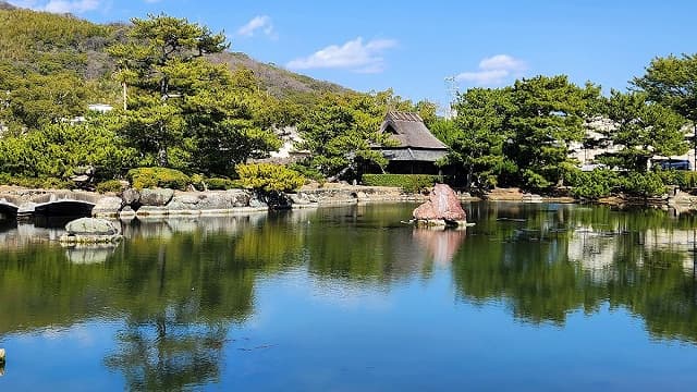 和歌山県海南市の琴ノ浦温山荘庭園