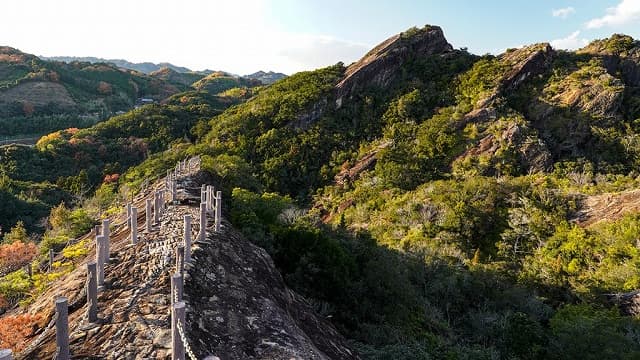 和歌山県田辺市の蟾蜍岩