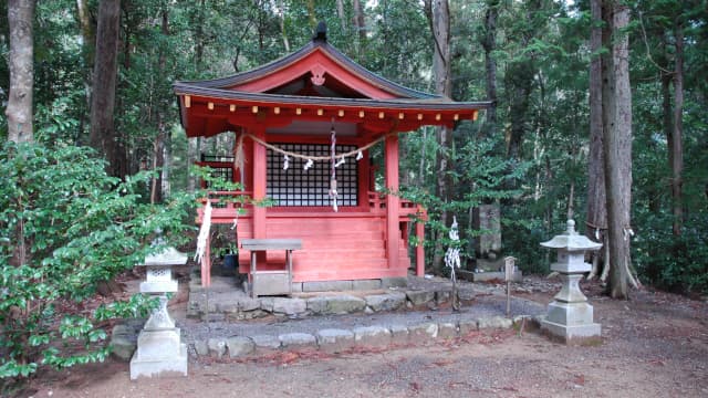 和歌山県田辺市の発心門王子跡付南無房堂跡