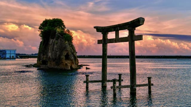 和歌山県田辺市の元嶋神社
