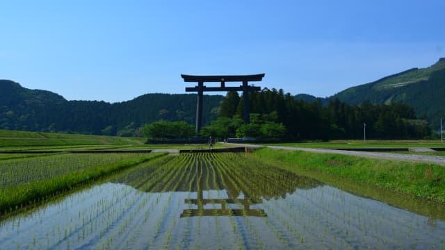 和歌山県田辺市の大斎原