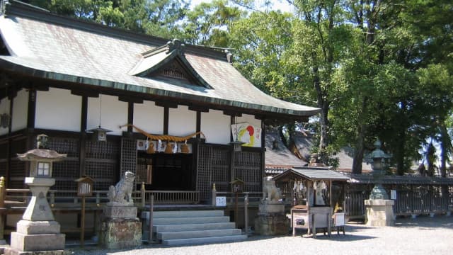 和歌山県田辺市の南方曼陀羅の風景地（鬪雞神社）