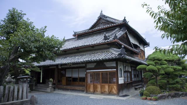 和歌山県伊都郡の真田屋敷跡（善名称院）
