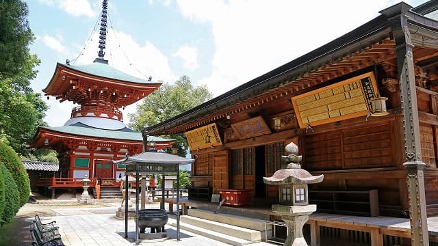 和歌山県伊都郡の慈尊院