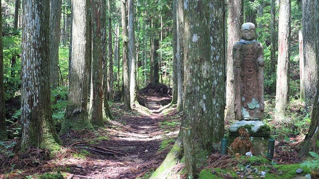 和歌山県伊都郡の高野参詣道（女人道）