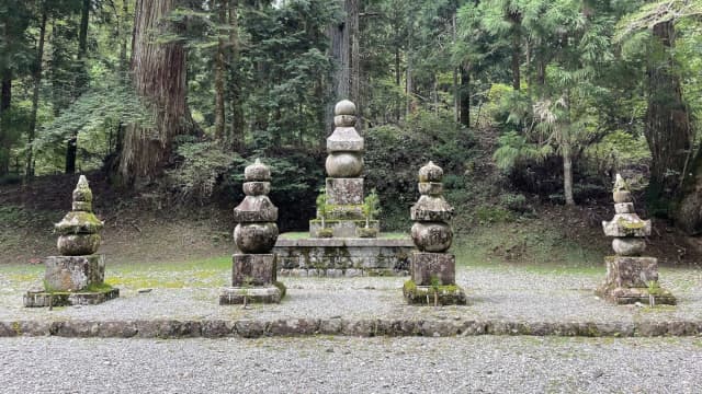 和歌山県伊都郡の豊臣家墓所