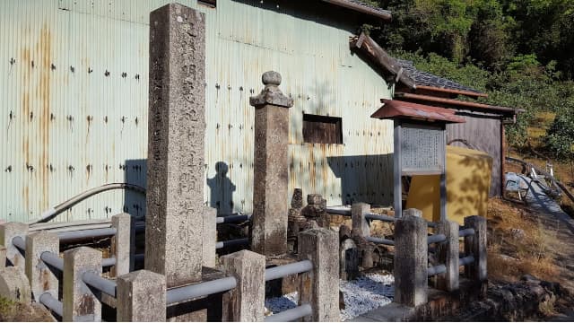 和歌山県有田郡の明恵紀州遺跡卒都婆